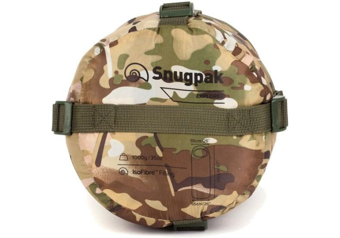 Спальник Snugpak Basecamp Explorer детский, 1кг, 170 см, одеяло камуфляж  