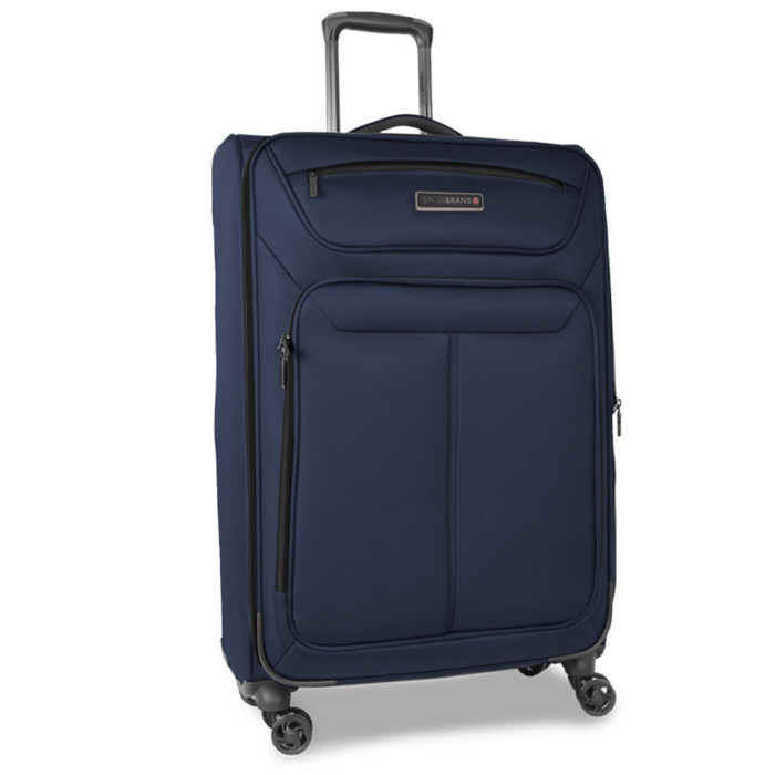 Чемодан Swissbrand Austria (L) Navy (SWB_LEAUS603L)  