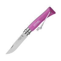 Нож Opinel №7 Trekking (розовый)