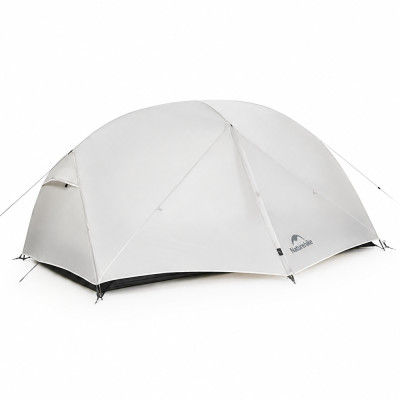 Палатка сверхлегкая двухместная с футпринтом Naturehike Mongar CNK2550WS037, 20D, серая
