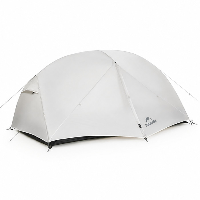 Палатка сверхлегкая двухместная с футпринтом Naturehike Mongar CNK2550WS037, 20D, серая  