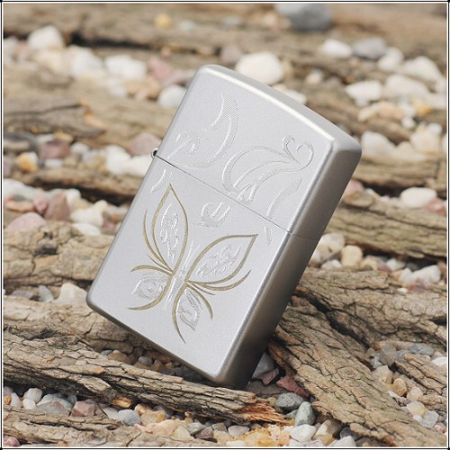 Зажигалка Zippo 205, Golden Butterfly, 24339  