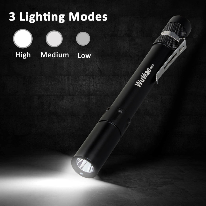 Фонарь Wurkkos WK02 Penlight, черный  