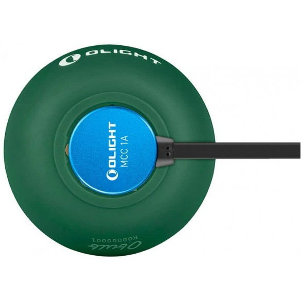 Кемпинговый фонарь Olight Obulb,55 lm, белый/красный свет, цвет зеленый  