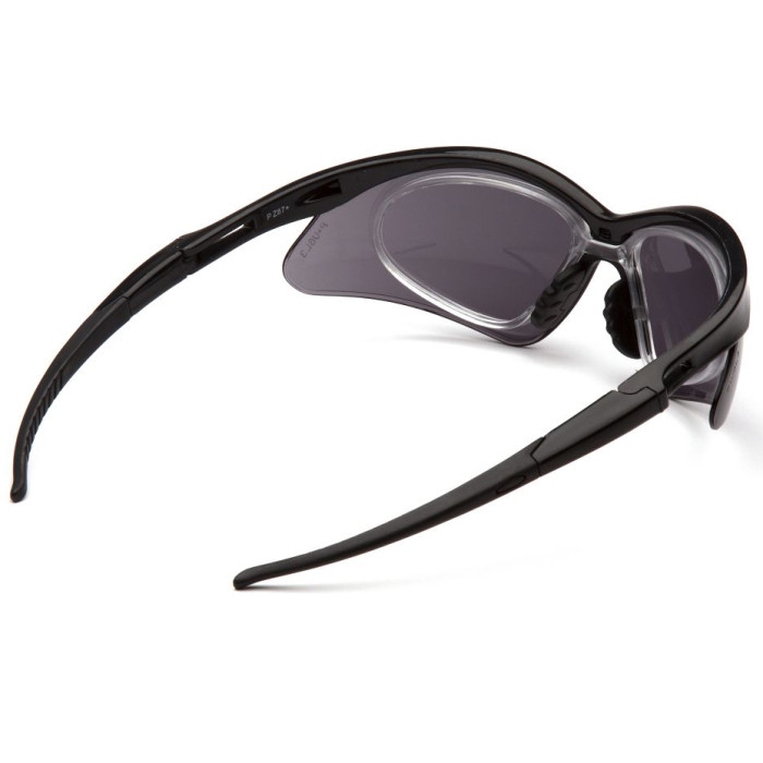 Очки Pyramex PMXTREME RX (gray) Anti-Fog черные с диоптрического вставкой  