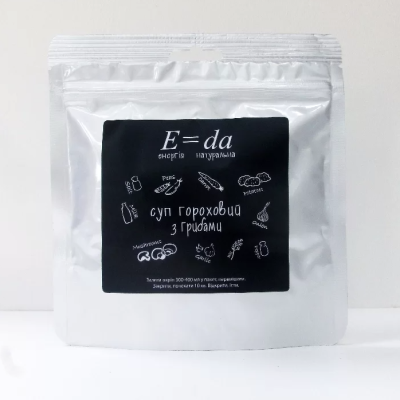 Суп гороховый с грибами E=da (E=da-3)