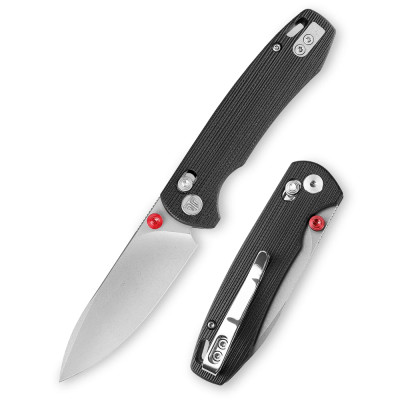 Нож Trivisa Dragonfly-B, 14C28N, G10, Черный (JM03-BG-14)