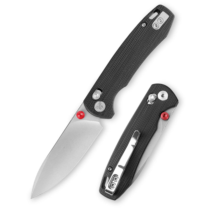 Нож Trivisa Dragonfly-B, 14C28N, G10, Черный (JM03-BG-14)  