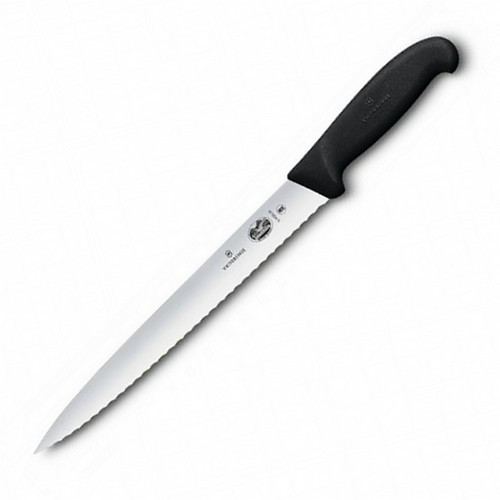 Нож кухонный Victorinox Fibrox Slicing для нарезки 25 см Vx54433.25 