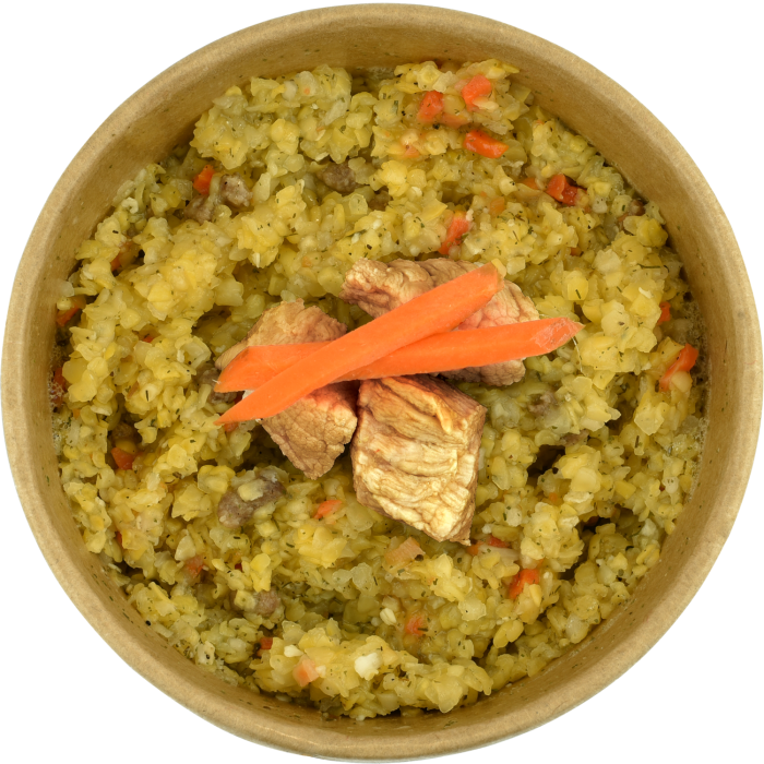 Кукурузная каша с телятиной Happy Elk (упаковка для запаривания) AM0004  