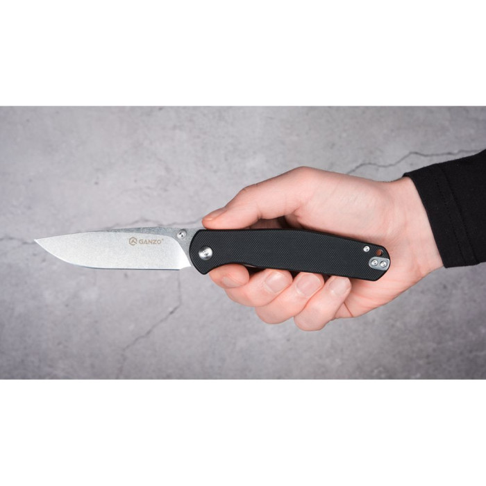 Нож складной Ganzo G6804 черный  