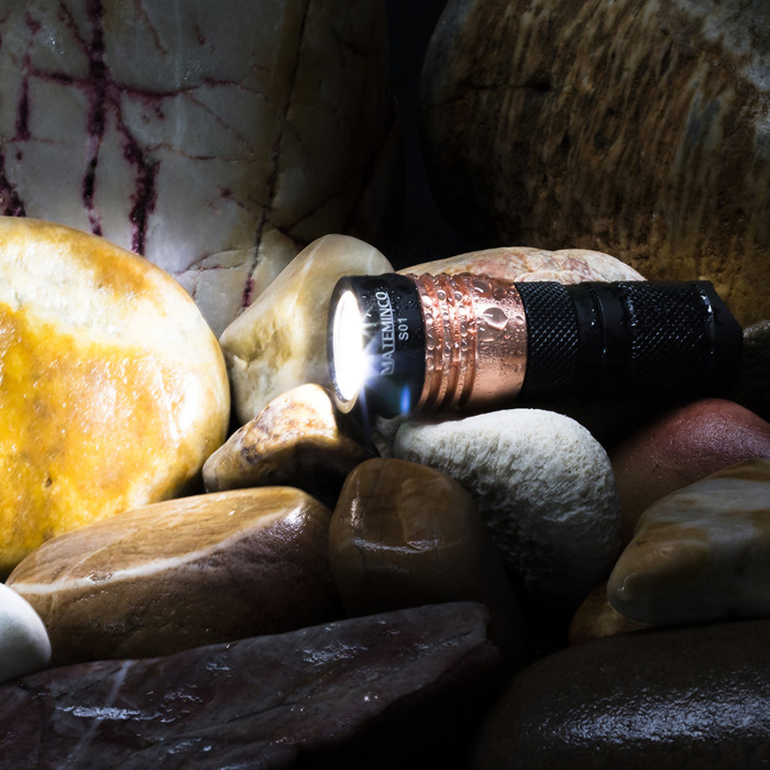 Фонарь Mateminсo S01 1600LM Mini LED, черный  