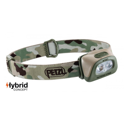 Налобный фонарь Petzl Tactikka+ RGB 2019 (Камуфляж)