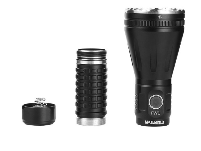 Фонарь лазерный Mateminсo FW1, черный  