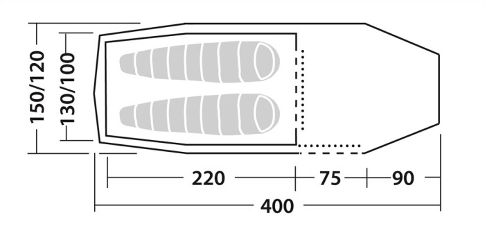 Палатка Robens Voyager 2EX  