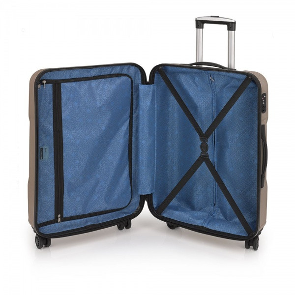 Чемодан Gabol Custom (M) Beige  