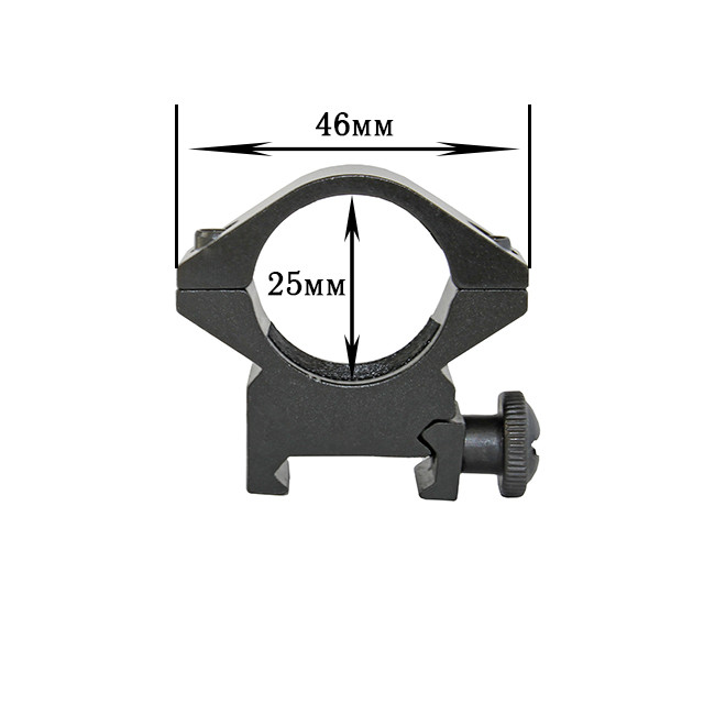 Крепление на оружие для фонаря 25 DK (планка Вивера 19 мм)