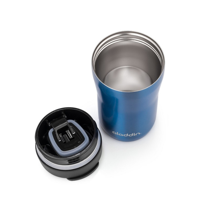 Термокружка Aladdin Latte 0.25 л синяя  