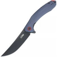 Нож CJRB Gobi Black Blade, AR-RPM9 Steel, синий