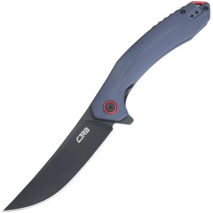 Нож CJRB Gobi Black Blade, AR-RPM9 Steel, синий 