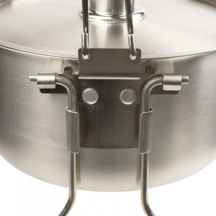 Котелок Tribe Fire Pot 5,4 л стальной T-FH-0006-metal  