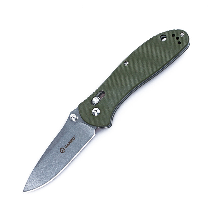 Нож Ganzo G7392, зеленый  