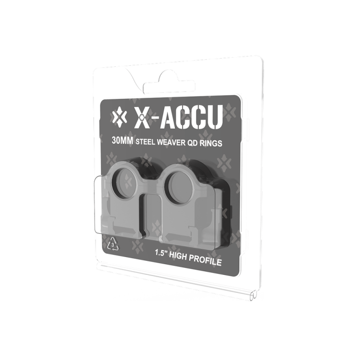 Кольца Vector Optics Стальные 30 мм Weaver быстросъемные высокие  