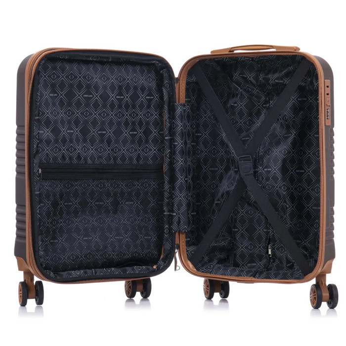 Чемодан Semi Line 20" (S) Brown (T5850-1)  