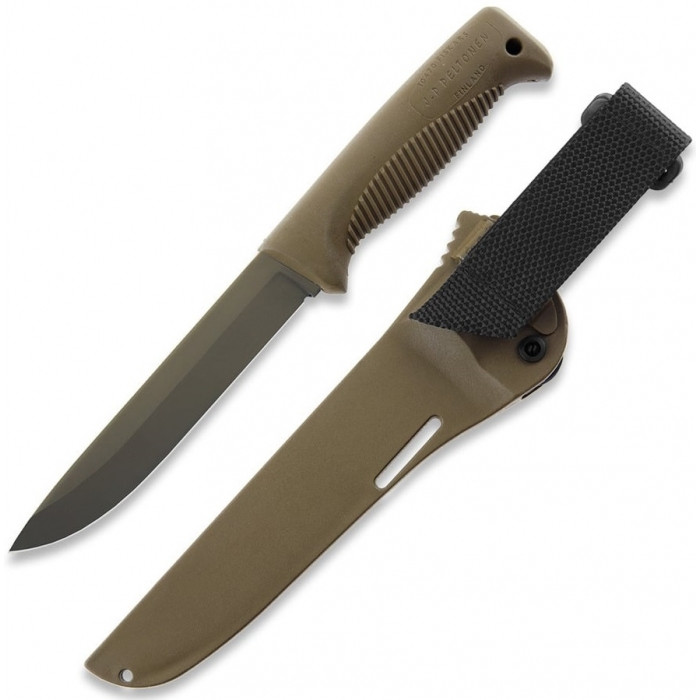 Нож Peltonen M95, покрытие cerakote FDE, coyote 