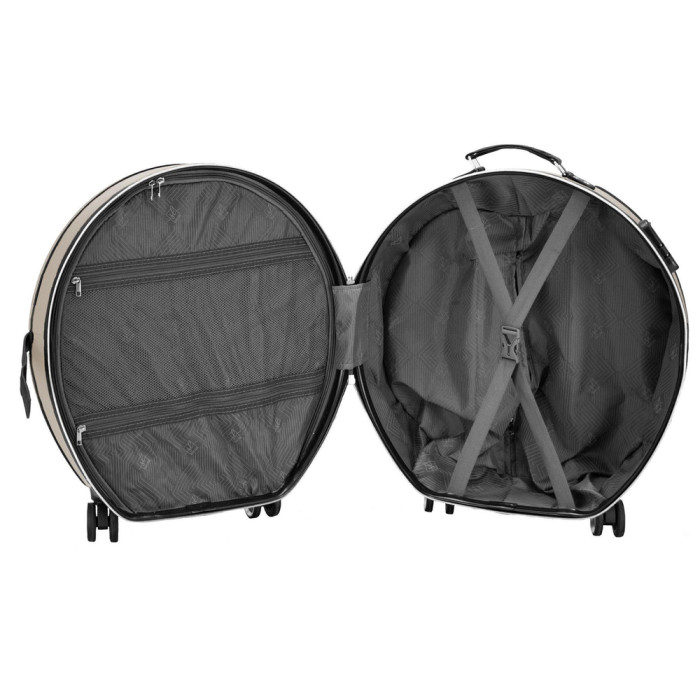 Чемодан Semi Line 20" (S) Champagne/Black (T5674-2)  