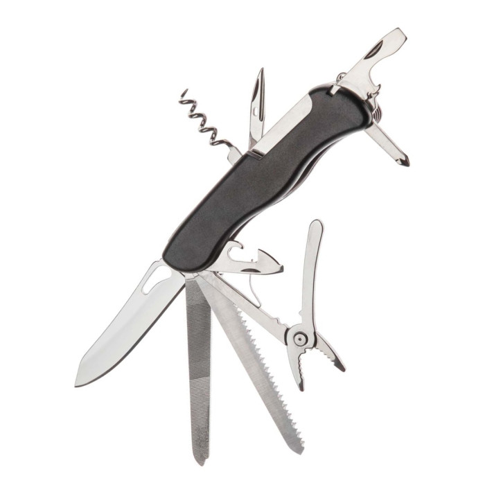 Многофункциональный нож HH072014110B, black, 11 инструментов 