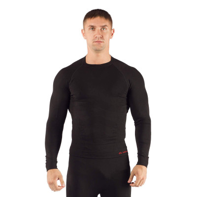 Футболка  мужская Lasting Apol, черная, L-XL