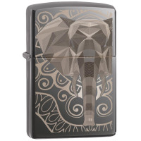 Зажигалка Zippo 150 Elephant Fancy Fill Design (49074)
