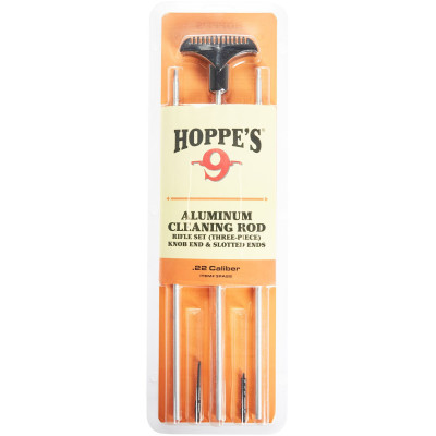 Шомпол Hoppe`s .22, 82см, сложенный, алюминиевый (2 вишера)