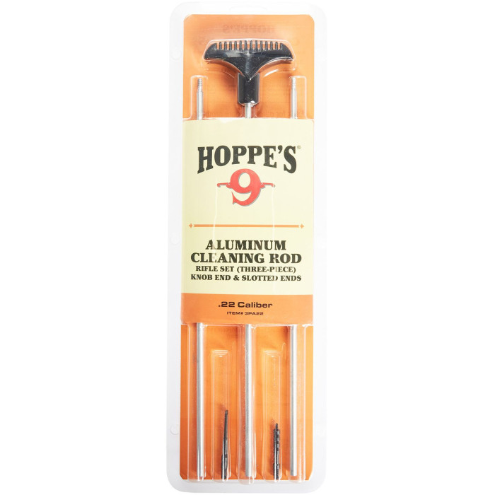Шомпол Hoppe`s .22, 82см, сложенный, алюминиевый (2 вишера) 