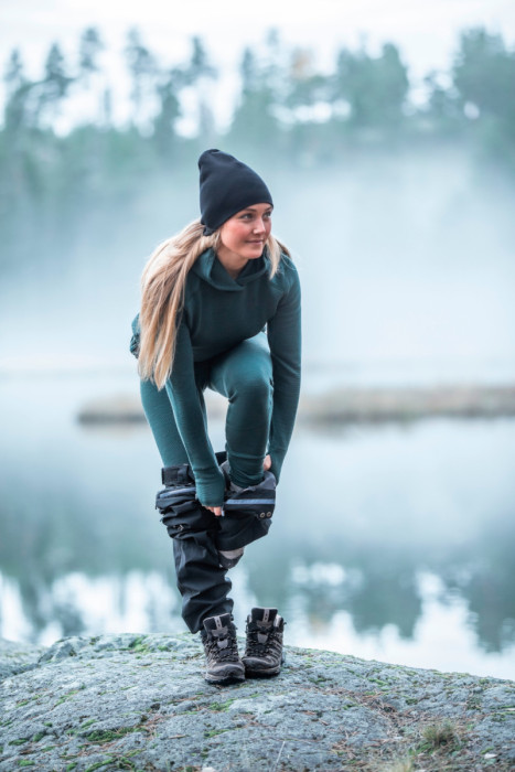 Термоштаны женские Aclima StreamWool 400 Longs Green Gables XS  