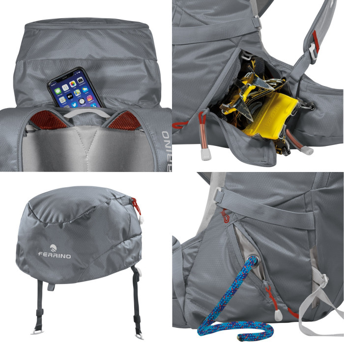 Рюкзак туристический Ferrino Rutor 30 Dark Grey  