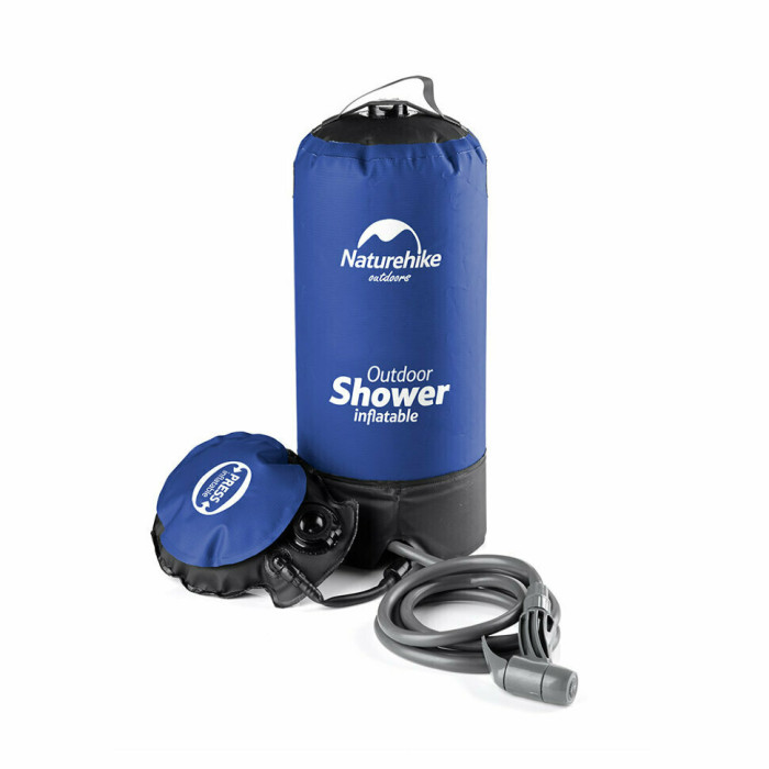 Душ кемпинговый Naturehike NH17L101-D, голубой 