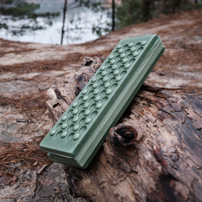 Сидушка складная XPE с чехлом Naturehike NH20PJ025, 15 мм, темно-зеленый  