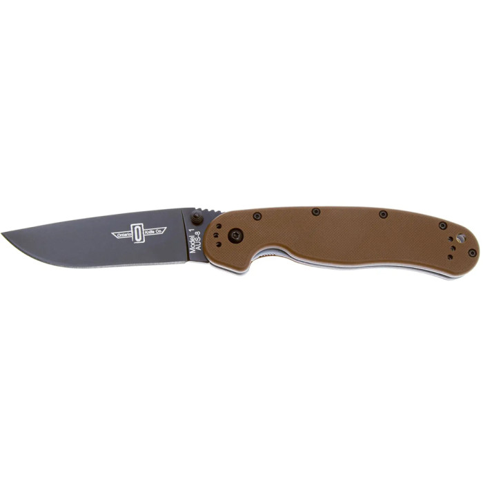 Нож Ontario Knife RAT I coyote brown  