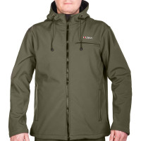 Куртка KLOST Soft Shell мембрана, Капюшон c затяжкой, 5015, XL