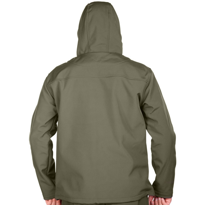 Куртка KLOST Soft Shell мембрана, Капюшон c затяжкой, 5015, XL  