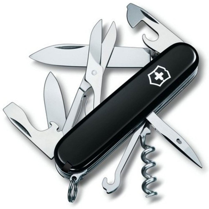 Нож Victorinox Climber Ukraine 91мм/14функ/черн-кр  