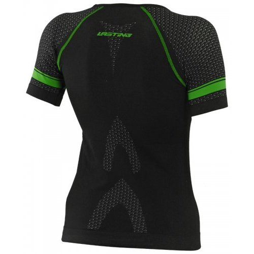 Футболка женская Lasting Maci, черная, L-XL  