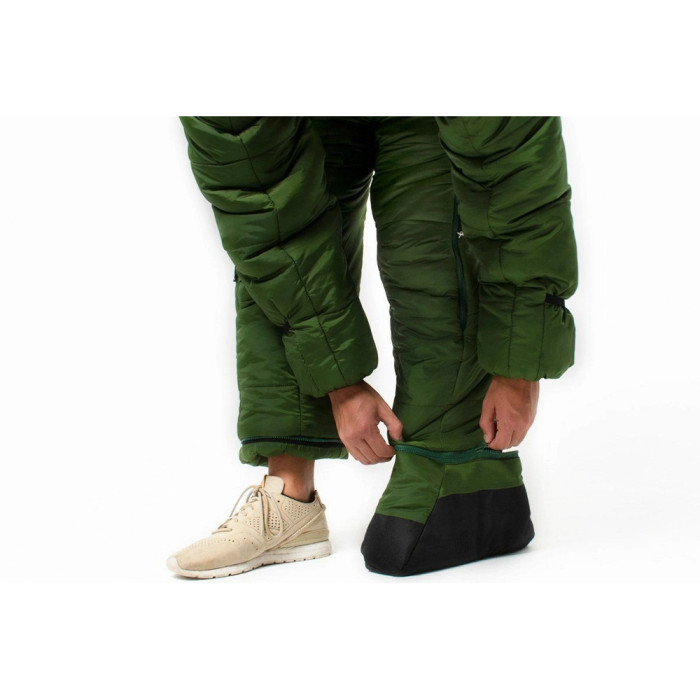 Спальный мешок (надеваемый) Selkbag ORIGINAL, размер L, зеленый  