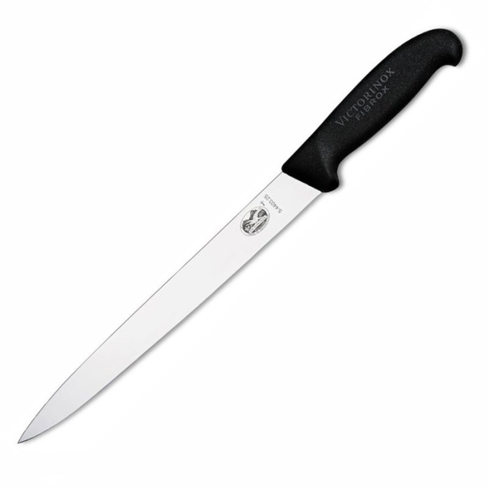 Нож кухонный Victorinox Fibrox Slicing для нарезки 25 см  