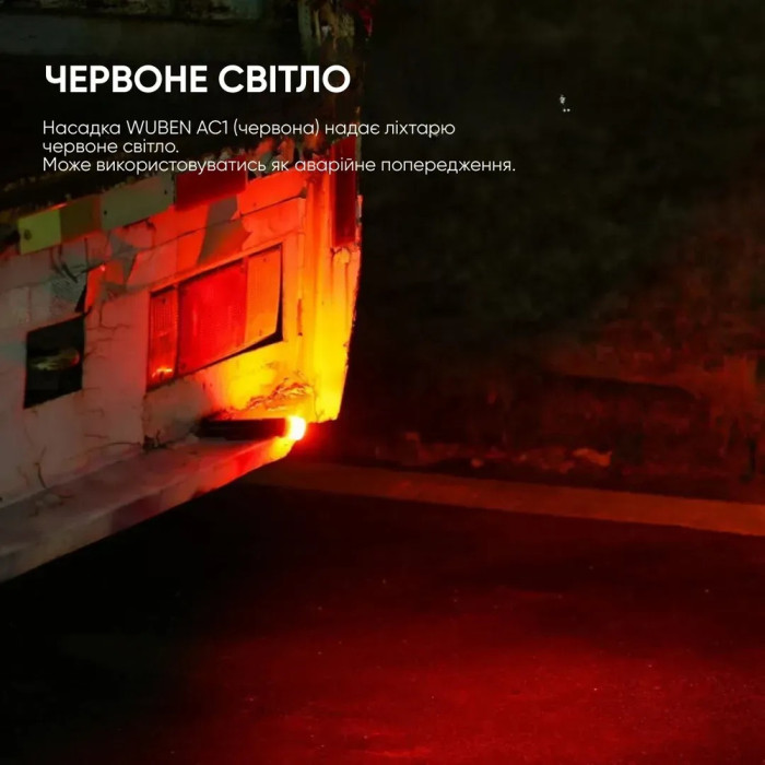 Рассеиватель Wuben AC1 3-цветный (C3/L50/E12R)  