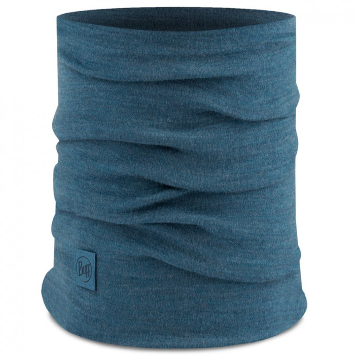 Шарф-труба Buff Heavyweight Merino Wool solid dusty blue  