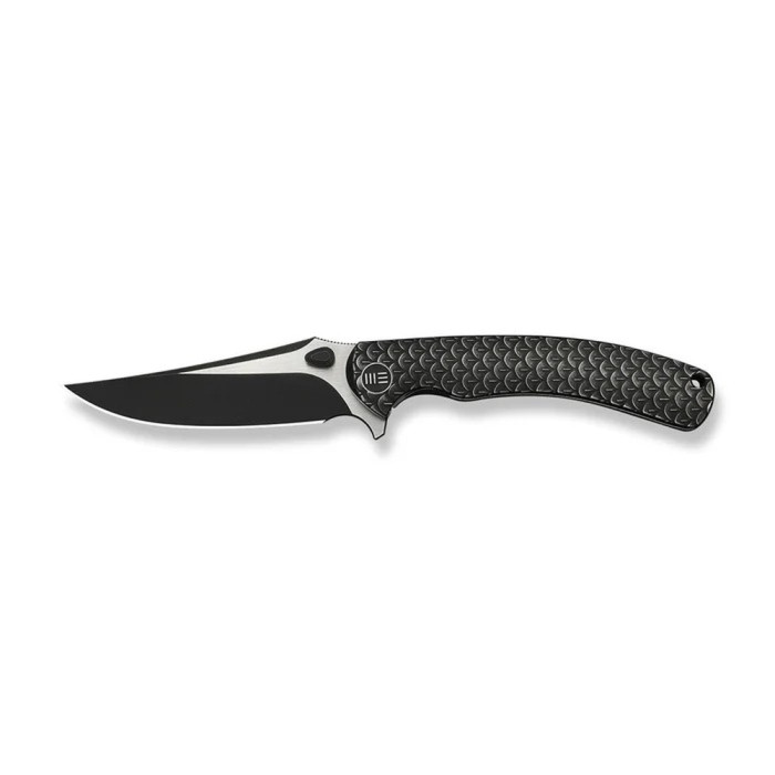 Нож складной туристический Weknife Dracarys, (9.1 см) Böhler M390/титан 6AL4V черный  