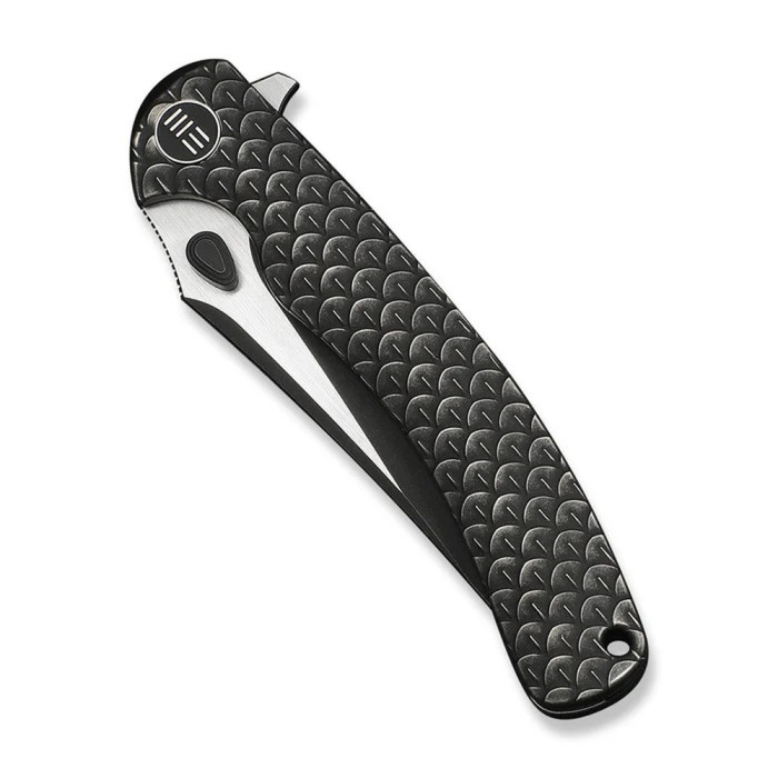 Нож складной туристический Weknife Dracarys, (9.1 см) Böhler M390/титан 6AL4V черный  